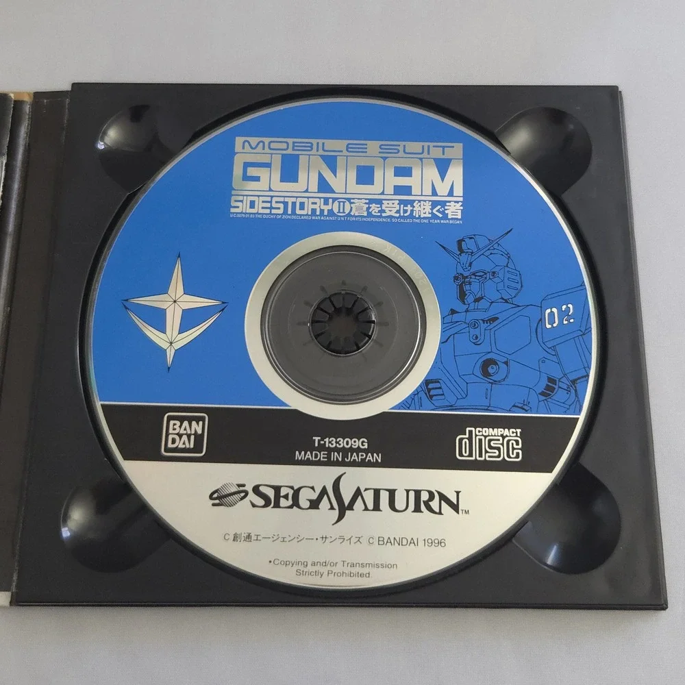 Mobile Suit Gundam Sidestory II - Sega Saturn (Japan Import 1996) - CIB & Tested
